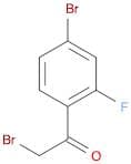 2-bromo-1-(4-bromo-2-fluorophenyl)ethanone