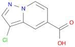 3-Chloropyrazolo[1,5-a]pyridine-5-carboxylic acid