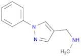 N-Methyl-1-(1-phenyl-1H-pyrazol-4-yl)methanamine