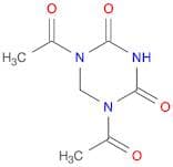 1,3,5-Triazine-2,4(1H,3H)-dione, 1,5-diacetyldihydro-