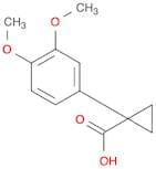 1-(3,4-dimethoxyphenyl)cyclopropanecarboxylic acid