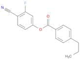 4-Cyano-3-fluorophenyl-4-propylbenzoate