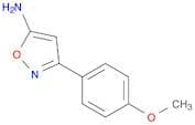 3-(4-Methoxyphenyl)isoxazol-5-amine
