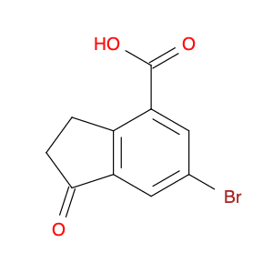 6-Bromo-1-oxo-2,3-dihydro-1H-indene-4-carboxylic acid