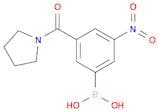 3-Nitro-5-(pyrrolidine-1-carbonyl)phenylboronic acid