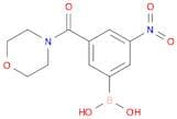 3-(Morpholine-4-carbonyl)-5-nitrophenylboronic acid
