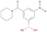 3-Nitro-5-(piperidine-1-carbonyl)phenylboronic acid