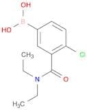 4-Chloro-3-(N,N-diethylcarbamoyl)phenylboronic acid