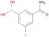 3-Carbamoyl-5-fluorophenylboronic acid