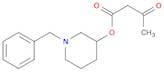 Butanoic acid, 3-oxo-, 1-(phenylmethyl)-3-piperidinyl ester