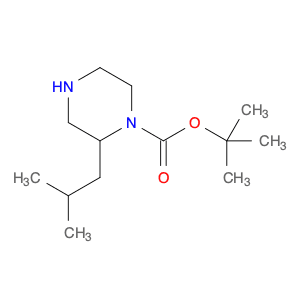 tert-Butyl 2-isobutylpiperazine-1-carboxylate