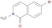 1(2H)-Isoquinolinone,6-bromo-2-methyl-(9CI)
