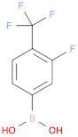 3-FLUORO-4-TRIFLUOROMETHYL-PHENYLBORONIC ACID