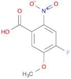 4-Fluoro-5-methoxy-2-nitrobenzoic acid
