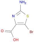 4-Thiazolecarboxylicacid, 2-amino-5-bromo-