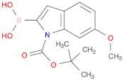 (1-(tert-Butoxycarbonyl)-6-methoxy-1H-indol-2-yl)boronic acid