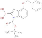4-Benzyloxy-1-BOC-indole-2-boronic acid