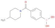 4-(4-Methylpiperidine-1-carbonyl)phenylboronic acid