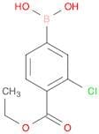 (3-Chloro-4-(ethoxycarbonyl)phenyl)boronic acid