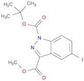 1-tert-Butyl 3-methyl 5-iodo-1H-indazole-1,3-dicarboxylate