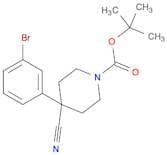 1-Boc-4-cyano-4-(3-bromophenyl)-piperidine