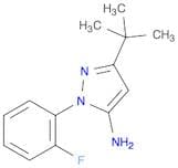 3-(tert-Butyl)-1-(2-fluorophenyl)-1H-pyrazol-5-amine