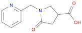 5-Oxo-1-(pyridin-2-ylmethyl)pyrrolidine-3-carboxylic acid
