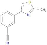 3-(2-Methylthiazol-4-yl)benzonitrile