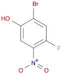 2-BROMO-4-FLUORO-5-NITROPHENOL