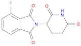 1H-Isoindole-1,3(2H)-dione, 2-(2,6-dioxo-3-piperidinyl)-4-fluoro-