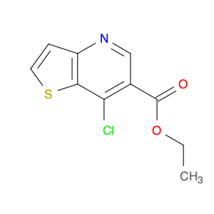Thieno[3,​2-​b]​pyridine-​6-​carboxylic acid, 7-​chloro-​, ethyl ester