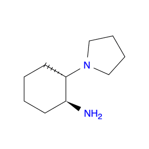 Cyclohexanamine, 2-(1-pyrrolidinyl)-, (1S,2S)-