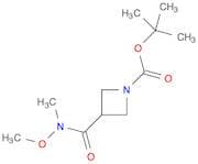 tert-butyl 3-(methoxy(methyl)carbamoyl)azetidine-1-carboxylate
