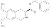 (S)-1,2,3,4-TETRAHYDRO-6,7-DIMETHOXYISOQUINOLINE-3-CARBOXYLIC ACID BENZYL ESTER