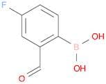 (4-Fluoro-2-formylphenyl)boronic acid