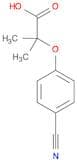 Propanoic acid,2-(4-cyanophenoxy)-2-methyl-