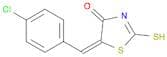 (5E)-5-(4-Chlorobenzylidene)-2-mercapto-1,3-thiazol-4(5H)-one