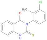 3-(3-chloro-2-methylphenyl)-2-sulfanyl-3,4-dihydroquinazolin-4-one