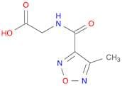 2-(4-Methyl-1,2,5-oxadiazole-3-carboxamido)acetic acid