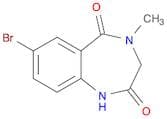 7-bromo-4-methyl-2,3,4,5-tetrahydro-1H-1,4-benzodiazepine-2,5-dione