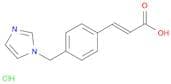 (E)-3-(4-((1H-Imidazol-1-yl)methyl)phenyl)acrylic acid hydrochloride