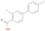 4-(4-Fluorophenyl)-2-fluorobenzoic acid