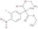 Propanedioic acid, 2-(3-fluoro-4-nitrophenyl)-2-methyl-,1,3-diethyl ester