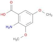 Benzoic acid, 2-amino-3,5-dimethoxy-