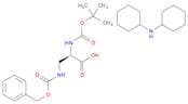 Dicyclohexylamine 3-(((benzyloxy)carbonyl)amino)-2-((tert-butoxycarbonyl)amino)propanoate