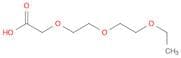 Acetic acid, [2-(2-ethoxyethoxy)ethoxy]-