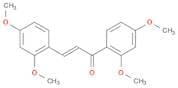 2-Propen-1-one, 1,3-bis(2,4-dimethoxyphenyl)-, (2E)-