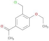 1-(3-Chloromethyl-4-ethoxy-phenyl)-ethanone