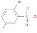 2-Bromo-5-fluorobenzene-1-sulfonyl chloride