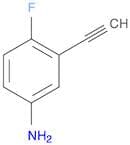 Benzenamine, 3-​ethynyl-​4-​fluoro-